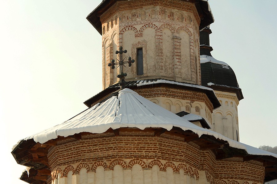 Secu Monastery during winter 2012