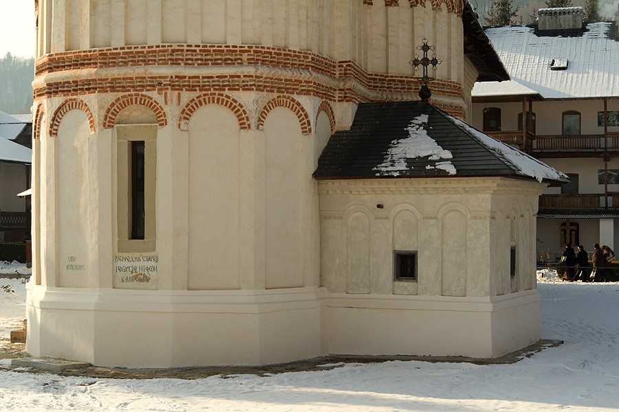Secu Monastery during winter 2012