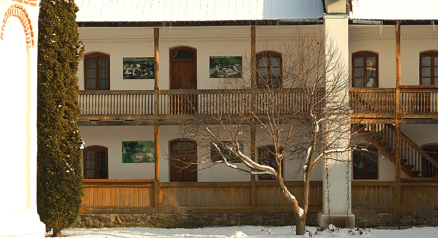 Secu Monastery during winter 2012