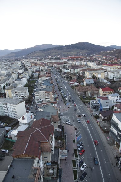 Piatra Neamt seen from above
