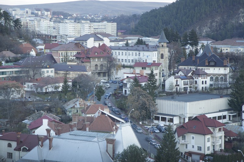 Piatra Neamt seen from above