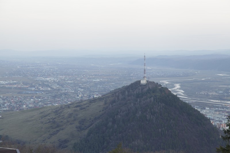 Piatra Neamt seen from above