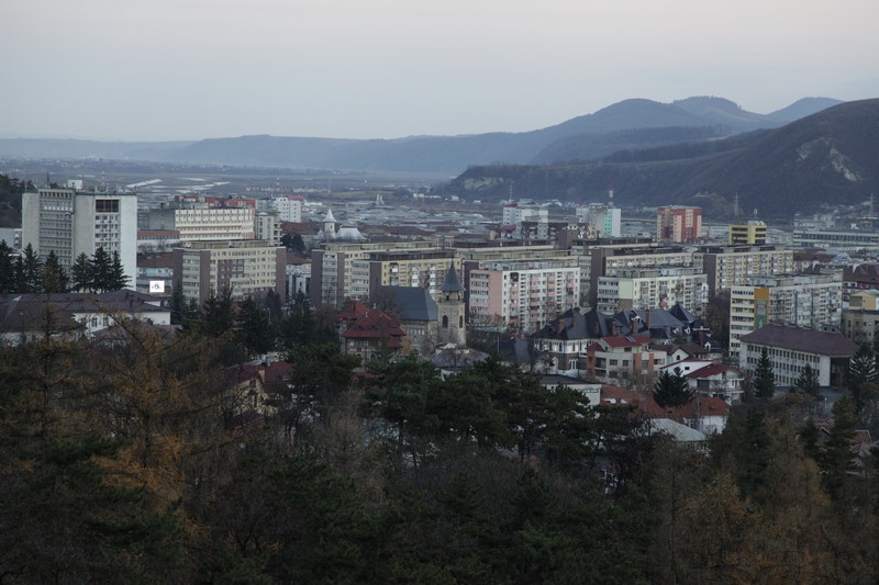 Piatra Neamt seen from above