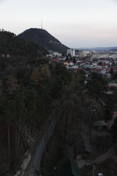 Piatra Neamt seen from above
