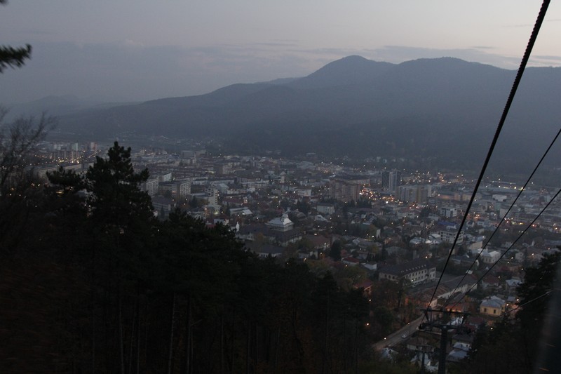 Piatra Neamt seen from above