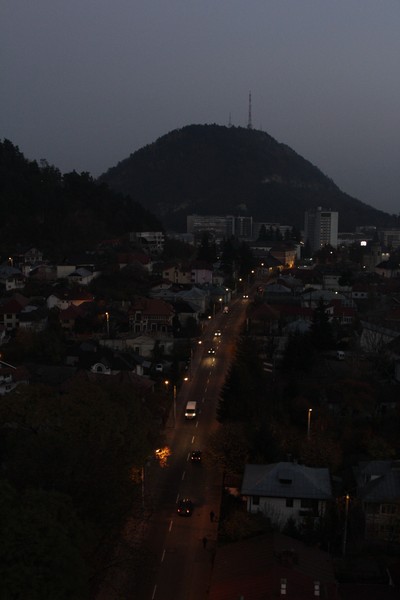 Piatra Neamt seen from above