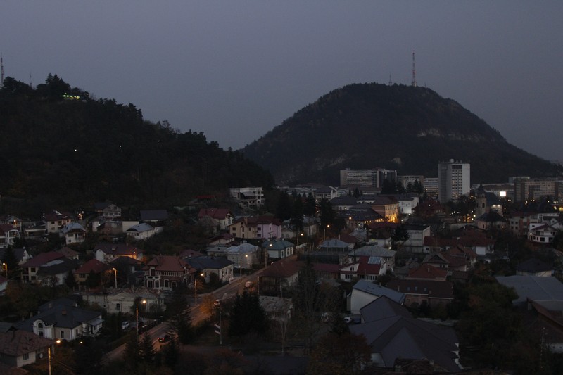 Piatra Neamt seen from above