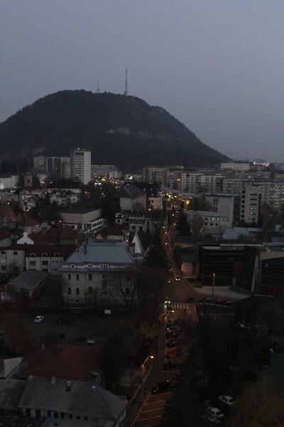 Piatra Neamt seen from above
