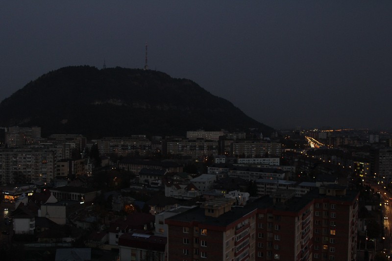 Piatra Neamt seen from above