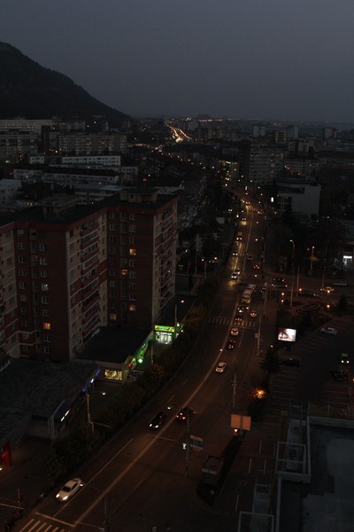 Piatra Neamt seen from above