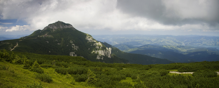 Panorama Masivul Ceahlau